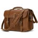 Retro Travel Bag Men's Crazy Horse Leather Hand Luggage Bag