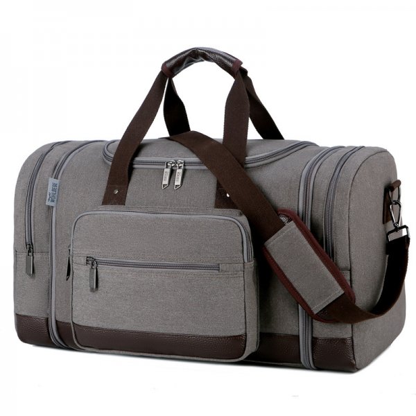 Travel Bag Large Capacity Canvas Hand Luggage Bag Men's Sports Bag Korean Gym Bag