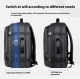 Waterproof Derm Capacity Scalable Travel Bag Multi-functional Computer Backpack