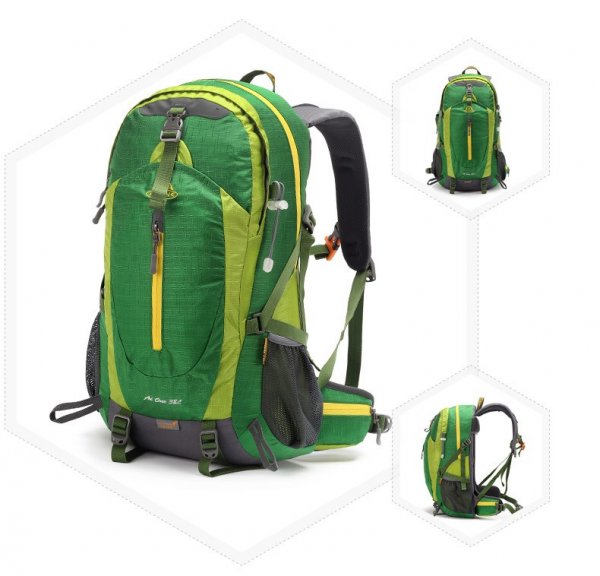 Outdoor Sports Mountaineering Hiking Leisure Travel Nylon Backpack