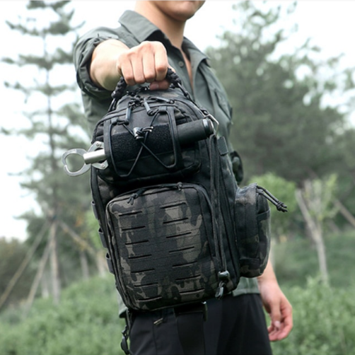 Sports Travel Outdoor Camo One - shoulder Cross - slung Chest Bag