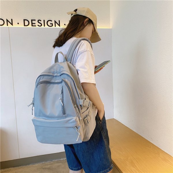 Korean Version Of Bright Face Leisure Outdoor Travel Backpack Women's Bag